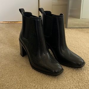 Jeffrey Campbell Black Booties in size 8